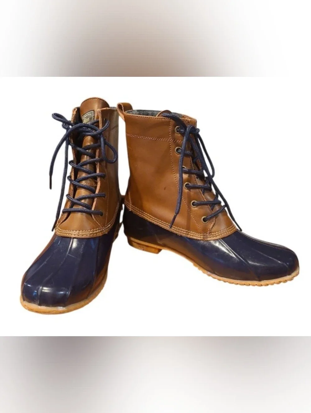 GE BASS & Co Harlequin Ducm Boots